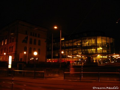 Göteborgs Universitet @ night!